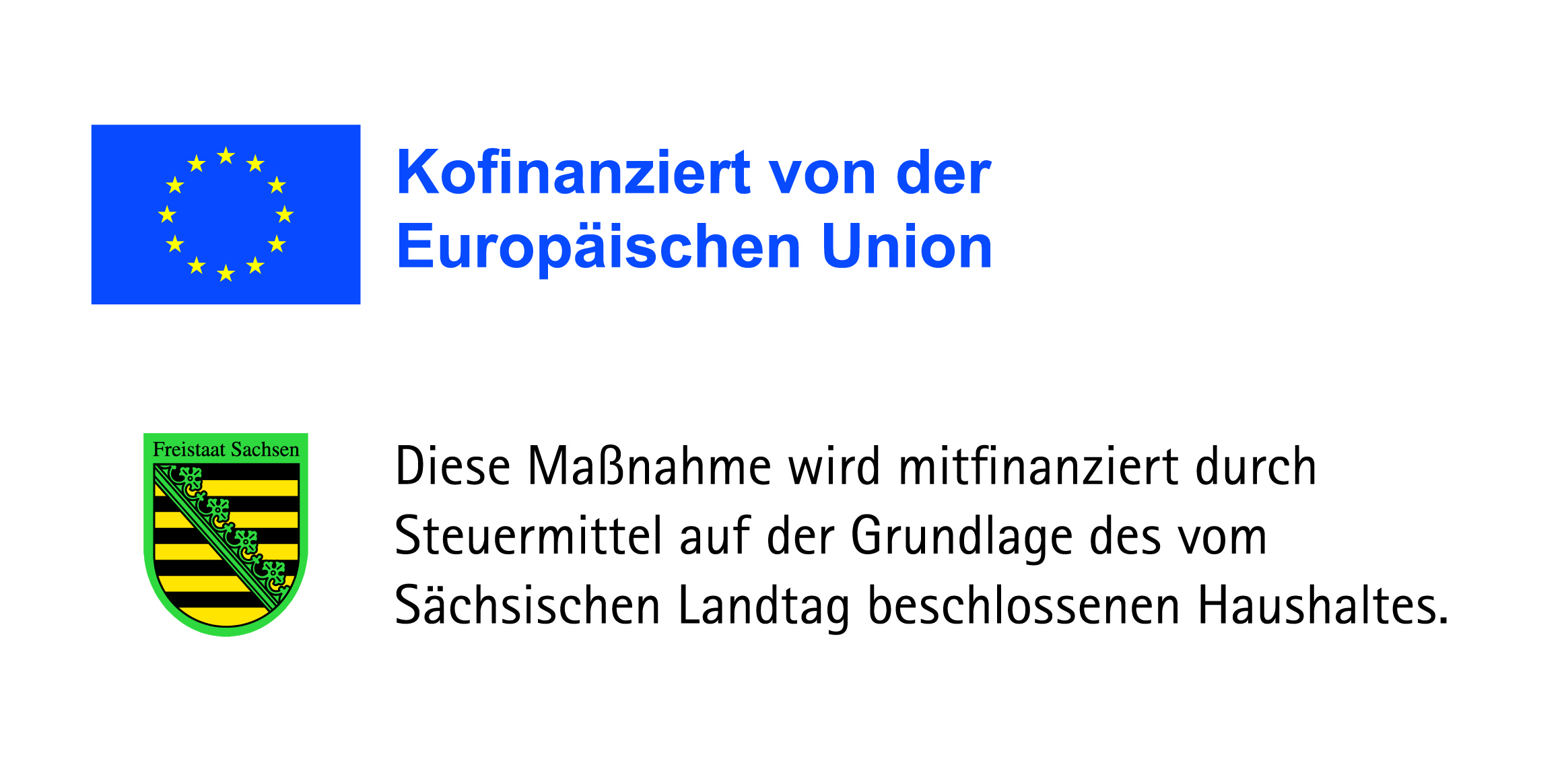 Kofinanziert von der Europäischen Union – Freistaat Sachsen