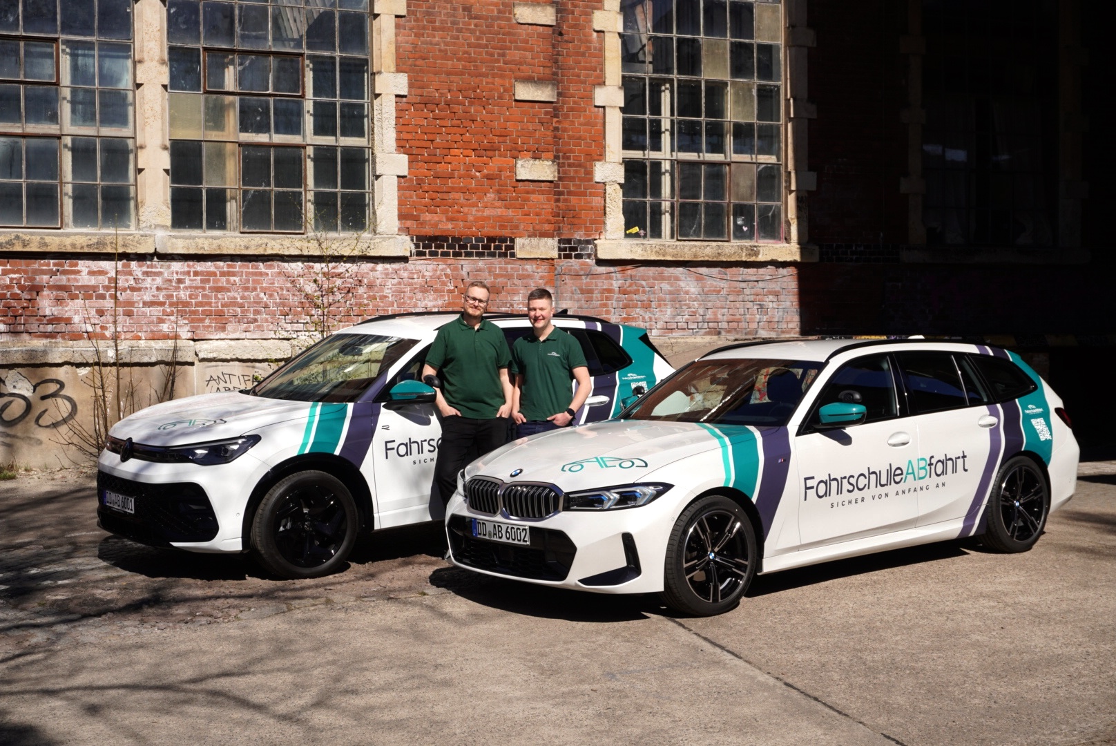 Unsere Fahrzeugflotte VW Tiguan und BMW 3er