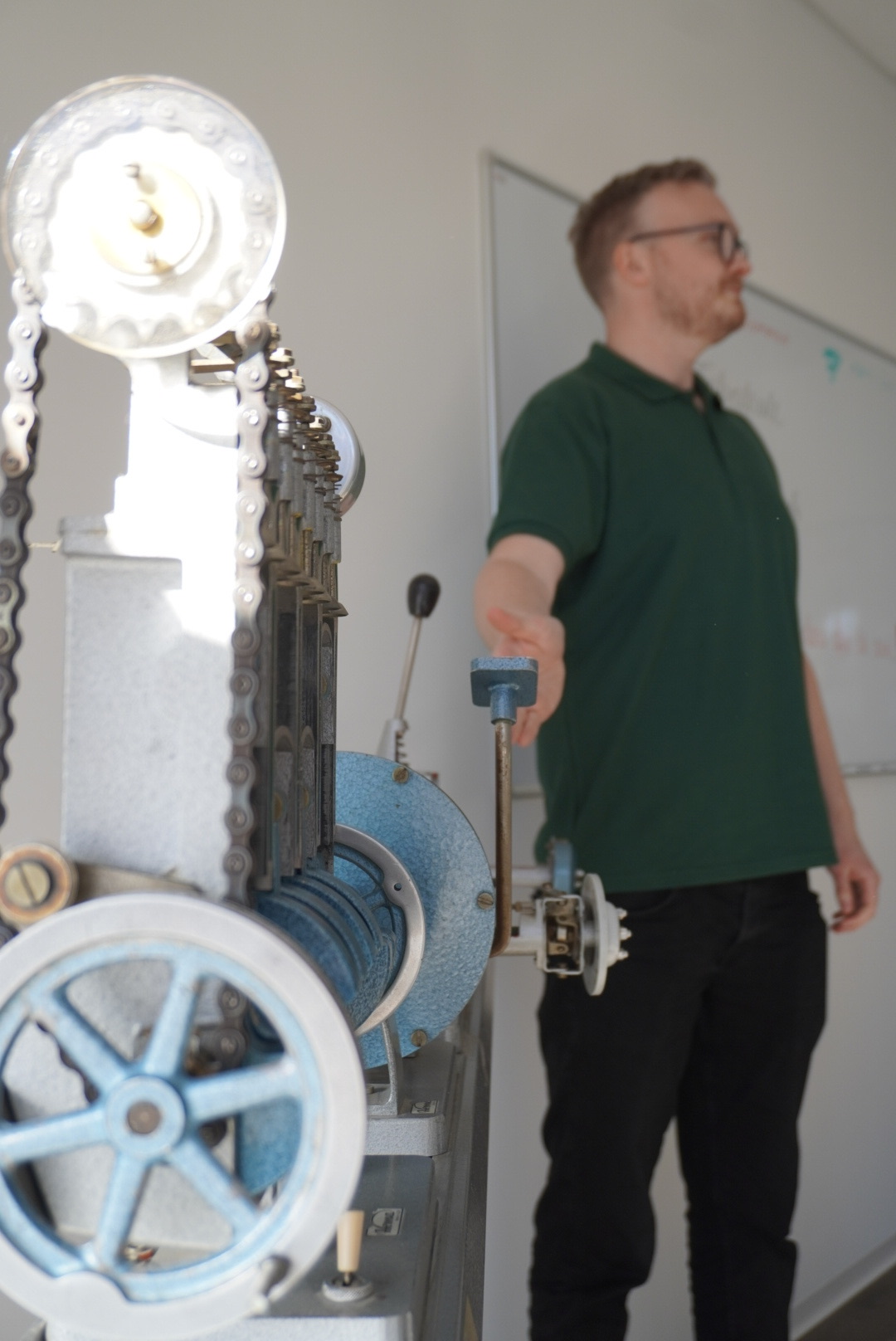 Alex erklärt einen Motorantrieb