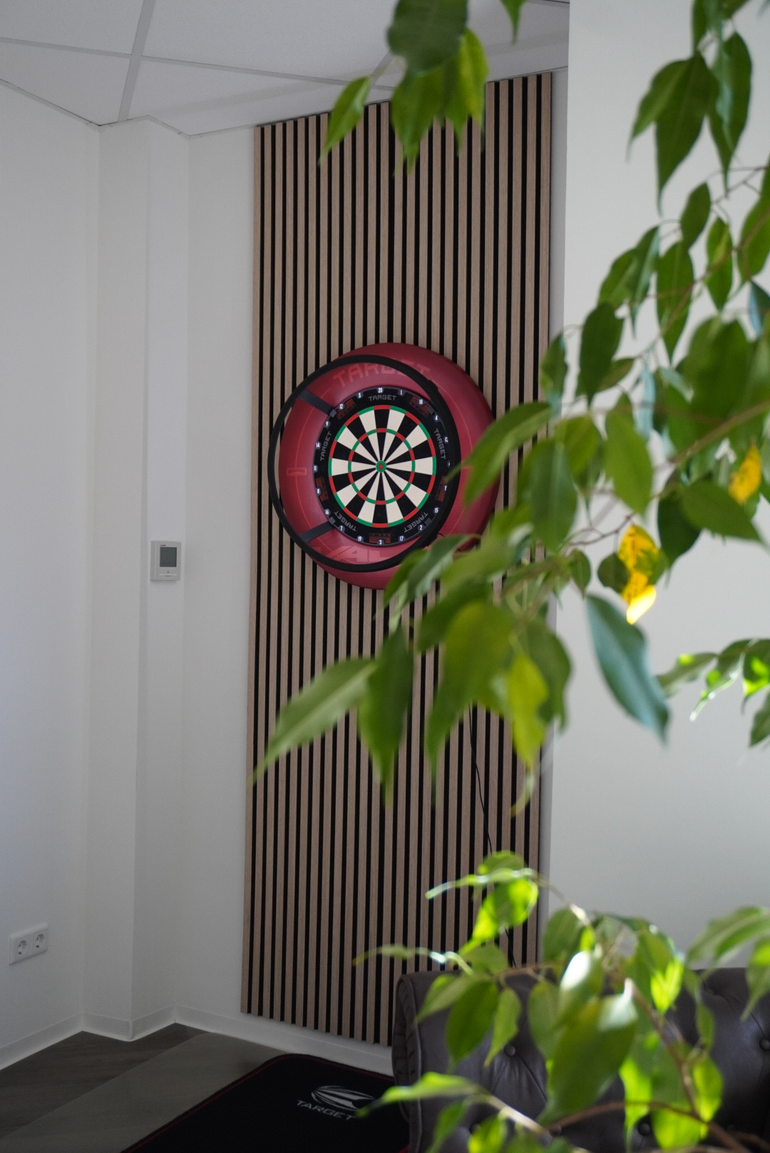 Eine Dartecke in der Fahrschule ABfahrt